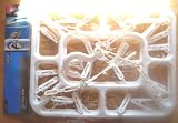 from Home 20 PEG HANGING DRYING RACK dryer drier airer clips