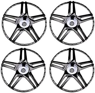 TEAM INFINITY Drift Wheel Caps, Black Durandal DD5.2 / 4Pcs