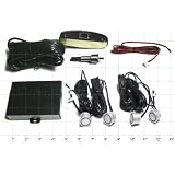 Digital LED Display, 4 Drill-in Silver Sensors Car Backup System (SD4) 