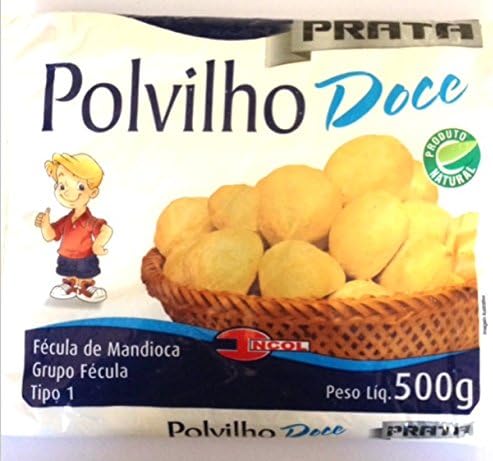 Prata Polvilho Doce (Sweet Cassava Flour) 500g