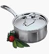 Regalware Food Service Elegance Stainless Steel 2-quart Saucepan with Cover