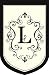Regal Monogram Garden Flag - L