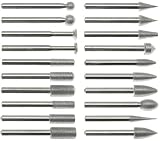 SE Diamond Burr Set - 20 Pcs - 1/4 Shank