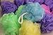 KEKLLE Bath and Shower Sponge pack of 12 Assorted Colors