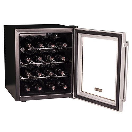 Koldfront 16 Bottle Thermoelectric Wine Cooler - Platinum