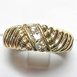 14K Yellow Gold Diamond Man's Ring