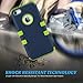 ULAK iPhone 5C Case, iPhone 5C Kids Case, Heavy Duty Shockproof Soft Silicone Rubber Hard Plastic Hybrid Protection Kidproof High Impact Case Cover for Apple iPhone 5C-Navy Blue/Lime Green