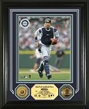 Kenji Johjima Framed Seattle Mariners 24KT Gold Coin 8x10 Photo Mint