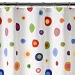 Alex Moody Monsters Dot Shower Curtain