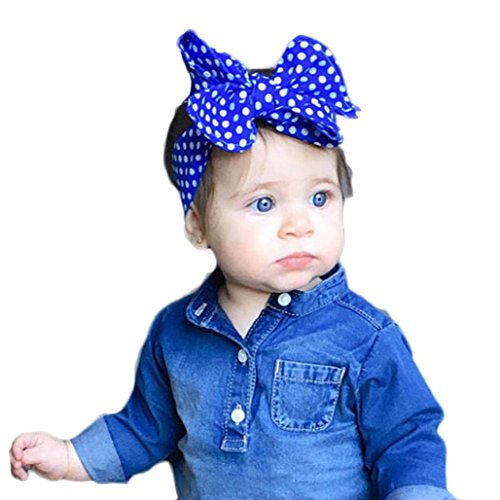 Baby Girls Headband, Canserin Elastics For Newborns Hair Band