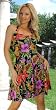 Limited Edition Print Halter All Occassion Sundress
