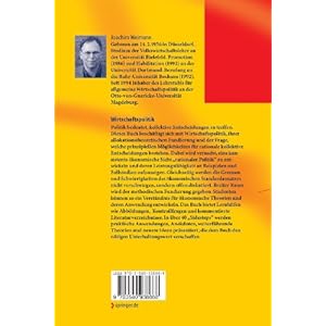 Wirtschaftspolitik: Allokation und kollektive Entscheidung (Springer-Lehrbuch) (German Edi