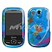 SAMSUNG A797 Flight Hibiscus Blue 2D Silver Phone Protector Cover
