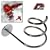 Hair Tools - Chrome Finish Wall Mounted Hairdryer Holder