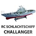 Ferngesteuerter RC R/C Milit�r Kriegsschiff Challanger Flugzeugtr�ger inkl. Fernsteuerung, wiederaufl. Akku und Ladeger�t!!!