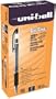 uni-ball Gel Grip Stick Medium Point Gel Pens, 12 Black Ink Pens(65450)
