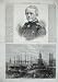 1870 Baron Molter Bremen Harbour Lloyd Steamer Ship