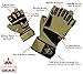 Crown Gear Weightlifting Gloves for Crossfit Workout Training - Fitness Gym Bodybuilding Gloves for Men or Women - Best for Heavy Weight Lifting Exercise Integrated Full Wrist Support Wraps