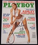 Ashley Harkleroad Sexy Hand Signed Autographed Playboy Magazine