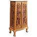EXP Handmade Asian Furniture - 50" Coconut Palm Storage Cabinet / End Table - Natural Finish