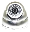 1/3" Sharp CCD 420 TV Line 24 LED IR Infrared Vandal-Proof Dome Camera BLK
