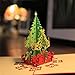 Ciamlir 3D Laser Cut Pop-up Greeting Card Christmas Tree