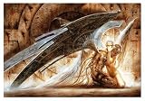 Educa - 13929 - Puzzle Adulte 1500 pièces - L Ange Dechu - L. Royo