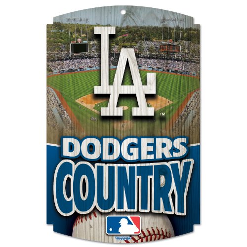 MLB Los Angeles Dodgers Wood Signs