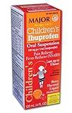 Children's Ibuprofen Pain Reliever and Fever Reducer 4 oz - (Pack of 2 - total 8 oz) Grape Flavored Oral Suspension for ag...