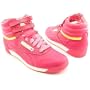 REEBOK Women's Freestyle Hi Geo Flora (Ind Mag/Pow Ylw/Wht 10.0 M)