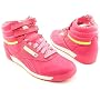 Reebok Freestyle Hi Geo Floral Pink Womens Shoes J01381