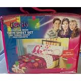 Nickelodeon iCarly LOL Cotton Rich Twin Sheet Set