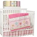 Tiddliwinks Girl Flower 4-pc Crib Set