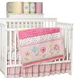 Tiddliwinks Girl Flower 4-pc Crib Set