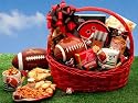 Football Fanatic Sports Gift Basket