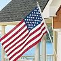 Tangle-free Flagpole (White) With White Adjustable Bracket SALE!