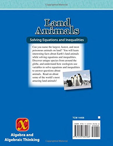 Land Animals (Mathematics Readers)