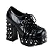 4 1/2 Sexy Gothic Shoes Womens Platform Shoes Chunky Heel Corset