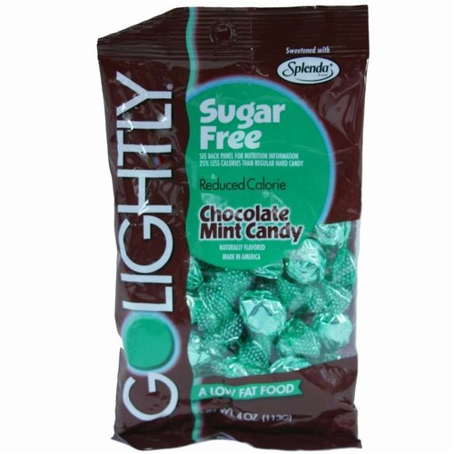 Go Lightly Sugar Free Chocolate Mint Candy by Oh! Nuts