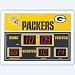 All Products : Green Bay Packers 19"x14" Scoreboard/Clock/Thermometer Factory Seconds