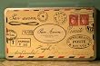 Vintage Postal Marks Rubber Stamp Set By Cavallini & Co.