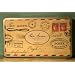 Vintage Postal Marks Rubber Stamp Set By Cavallini & Co.