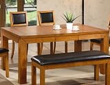 18 Butterfly Leaf Rectangular Dining Table