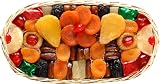 Broadway Basketeers Flowers For Mothers Day, Floral Dried Fruit Oval Gift Basket by Broadway Basketeers On Sale