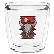 Southwest Animal Skull 12 oz Double-Old-Fashioned Insulated Beverage Tumbler, Clear