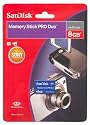 SanDisk Pro Duo 8GB Memory Stick