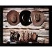 David Stoecklein Boots and Hats Art Print Poster - 16x20