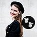 Freeman Jewels Baby Girl Earrings Sterling Silver 5mm Round-Cut Cubic Zirconia Stud Earrings