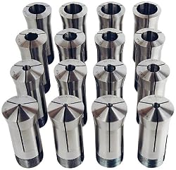 JET 650014 CS-5C, 16-piece 5-C Collet Set 1/8" - 1-1/16" by 1/16ths for Lathes and Grinders