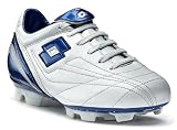 Produkt-Bild: Lotto Zhero Leggenda Junior FG-3F Nockenschuh, Unisex - kinder, metallwei&szlig;/olympicblau